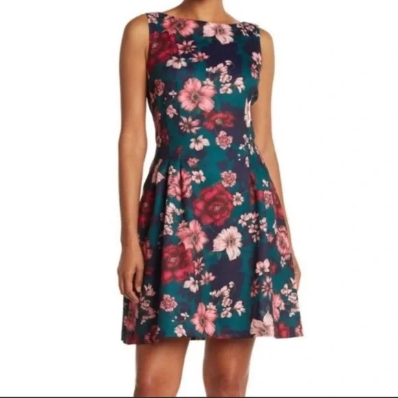 Camuto Sleeveless Dress Vince Camuto Floral Scuba Dress Vince
